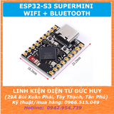 ESP32-S3 SuperMini WiFi Bluetooth IoT hiệu suất cao