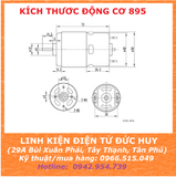 MOTOR 895 CÔNG SUẤT TỐI ĐA 368W,  ĐIỆN ÁP 12-24V, DÒNG TẢI TỐI ĐA 15A