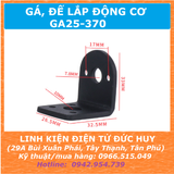 Gá đế giá đỡ động cơ GA25-370