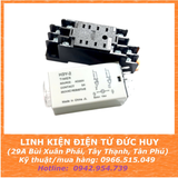 Bộ timer hẹn giờ, tạo trễ 220V 0-30S H3Y-2 (đã bao gồm đế)