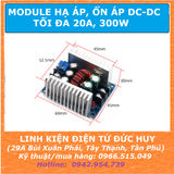 HẠ ÁP, ỔN ÁP DC-DC 20A 300W