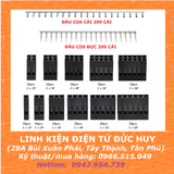 BỘ ĐẦU COS NỐI, HEADER DUPONT 620 CÁI