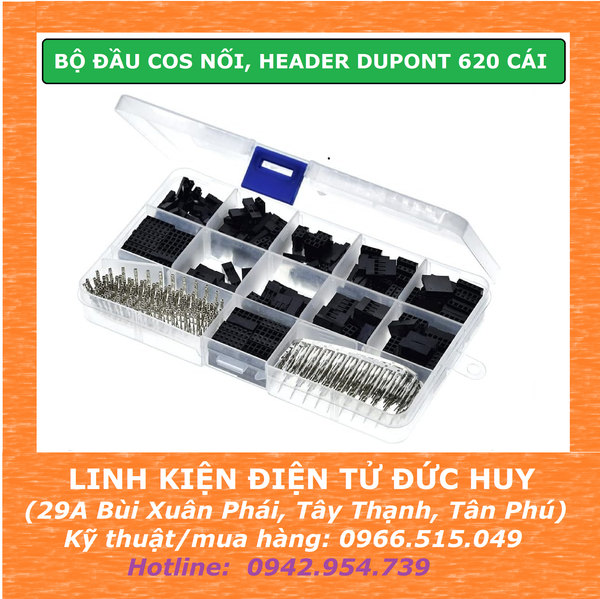 BỘ ĐẦU COS NỐI, HEADER DUPONT 620 CÁI