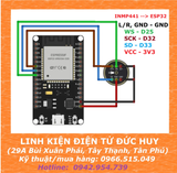 INMP441 MẠCH CẢM BIẾN ÂM THANH MICRO I2S ( CHIP TỐT )