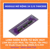 MODULE MỞ RỘNG 24 CHÂN 74HC595