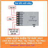 MHCD42, IP5306 MẠCH SẠC PIN 1S KÈM TĂNG ÁP 5V 2A, CÓ ĐÈN BÁO DUNG LƯỢNG