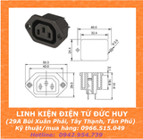 AC 06 JACK NGUỒN AC 10A, 3 CHÂN