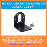GÁ, GIÁ ĐỠ ĐỘNG CƠ GA37, GB37, HỢP KIM NHÔM, SƠN TĨNH ĐIỆN
