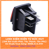 KCD4 CÔNG TẮC BẬP BÊNH 4 CHÂN 30A 250V, CHỐNG NƯỚC, CÓ ĐÈN BÁO