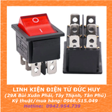 KCD4 CÔNG TẮC BẬP BÊNH 6 CHÂN 16A 250V