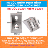 KE GÓC NHÔM ĐỊNH HÌNH 2020, 3030