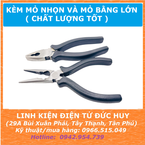 KỀM MỎ NHỌN VÀ MỎ BẰNG CHẤT LƯỢNG CAO