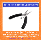 KỀM MỎ NHỌN, CONG CÓ LÒ XO TRỢ LỰC