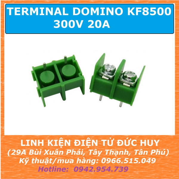 KF8500 2P 300V 20A TERMINAL DOMINO