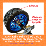 Khớp lục giác nối trục động cơ 8mm, dài 30mm
