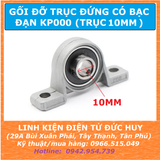 Gối đỡ trục có bạc đạn (vòng bi) KP000 trục 10mm
