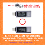 USB TEST DUNG LƯỢNG, ĐIỆN ÁP, DÒNG ĐIỆN, CÔNG SUẤT KWS-2301C  TYPE C