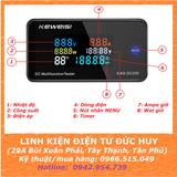 KWS DC200 100A Màn hình đo thông số điện đa chức năng Volt DC,Ampe,Wat,Nhiệt độ