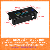 KWS DC200 100A Màn hình đo thông số điện đa chức năng Volt DC,Ampe,Wat,Nhiệt độ