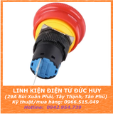 CÔNG TẮC NÚT NHẤN KHẨN CẤP STOP 16MM LA16 11ZS A V3.0
