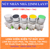 LAY37-11BN LA37 NÚT NHẤN NHẢ CÔNG NGHIỆP 22MM 25MM (1NO+1NC)