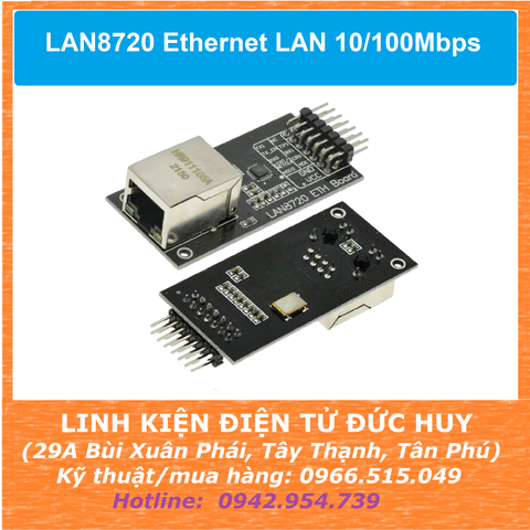 LAN8720 Ethernet LAN 10/100Mbps