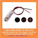 ĐẦU PHÁT LAZE LASER 5V 5mW CHỈNH ĐƯỢC TIÊU CỰ 3V~5VDC