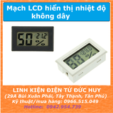 FY11 MẠCH ĐO HIỂN THỊ NHIỆT ĐỘ LÊN LCD (không dây)