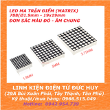 788AS 788BS LED MA TRẬN MATRIX MÀU ĐỎ