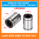 VÒNG BI CON TRƯỢT LM10UU (10*19*29)