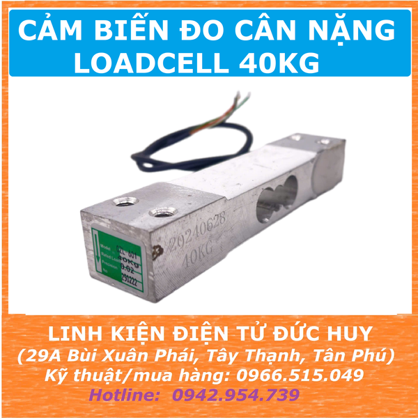 CẢM BIẾN CÂN NẶNG LOADCELL 40KG