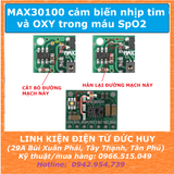 MAX30100 cảm biến nhịp tim và nồng độ OXY trong máu SpO2