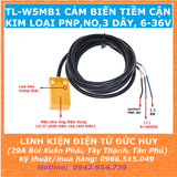 TLW5MB1 TLW5MF1 Cảm biến tiệm cận kim loại PNP NO 3 dây, 6-36VDC
