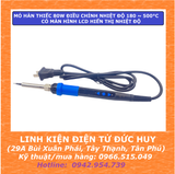 MỎ HÀN THIẾC 908D 80W ĐIỀU CHỈNH NHIỆT 180 ~ 500 ĐỘ, LCD HIỂN THỊ NHIỆT ĐỘ