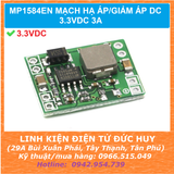 MP1584EN MẠCH HẠ ÁP/GIẢM ÁP DC 3.3VDC 3A ( KHÔNG ĐIỀU CHỈNH ĐIỆN ÁP)