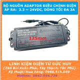 Nguồn adaptor điều chỉnh điện áp 3 - 12V 5A (CÓ HIỂN THỊ ĐIỆN ÁP)