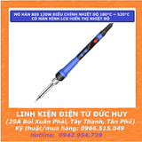 MỎ HÀN THIẾC 809 120W ĐIỀU CHỈNH NHIỆT ĐỘ 180°C - 520°C CÓ MÀN HÌNH LCD HIỂN THỊ NHIỆT ĐỘ