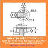 NẮP CHỤP NÚT NHẤN 12X12