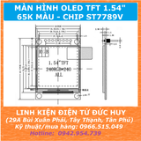 MÀN HÌNH OLED TFT 65K MÀU 1.54 INCH ( 240 x 240px)