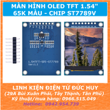 MÀN HÌNH OLED TFT 65K MÀU 1.54 INCH ( 240 x 240px)