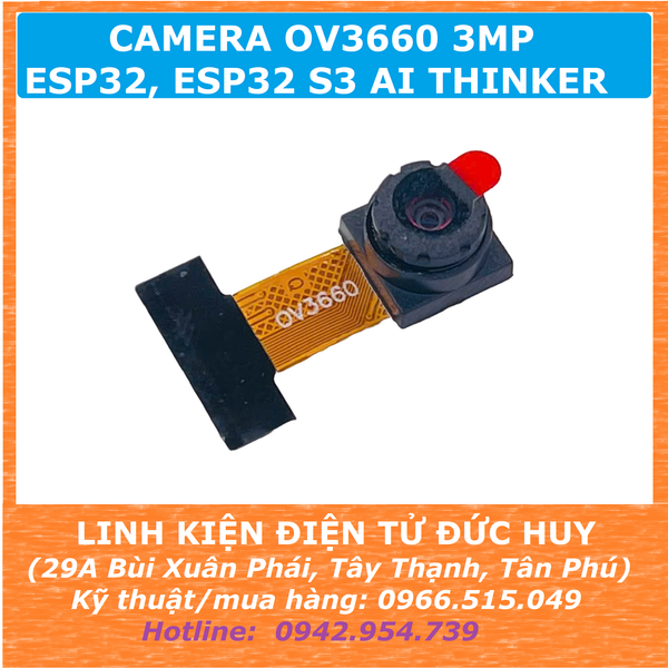 OV3660 3MP ESP32 ESP32 S3 AI THINKER