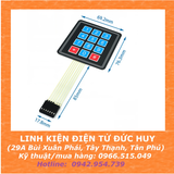 BÀN PHÍM MA TRẬN MỀM 3x4
