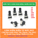 BIẾN TRỞ 3 CHÂN RV09 ĐỨNG, NHIỀU GIÁ TRỊ