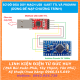 ARDUINO PROMINI, CHIP ATMEGA328P, 5V, 16MHZ