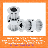 PULY GT2 ĐÔI 20 RĂNG, BƯỚC RĂNG 2MM, BẢN RỘNG 9mm, TRỤC 5mm