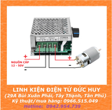 CCM6DS MẠCH ĐIỀU TỐC ĐỘNG CƠ DC PWM DIMMER DC 30A