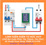 PZEM 008 CÔNG TƠ ĐIỆN TỬ 50V~300VAC,0~100A