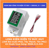 PZEM 008 CÔNG TƠ ĐIỆN TỬ 50V~300VAC,0~100A