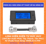 PZEM-051 màn hình hiển thị kỹ thuật số vạn năng đo Wat kế, Ampe kế, Volt kế DC