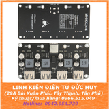 MẠCH HẠ ÁP SẠC NHANH 4 CỔNG USB QC3.0/QC2.0, CÔNG SUẤT 24W